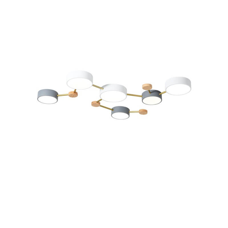 Flush Mount Ceiling Light shown in product gallery view 17.