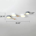 Flush Mount Ceiling Light shown in product gallery view 19.