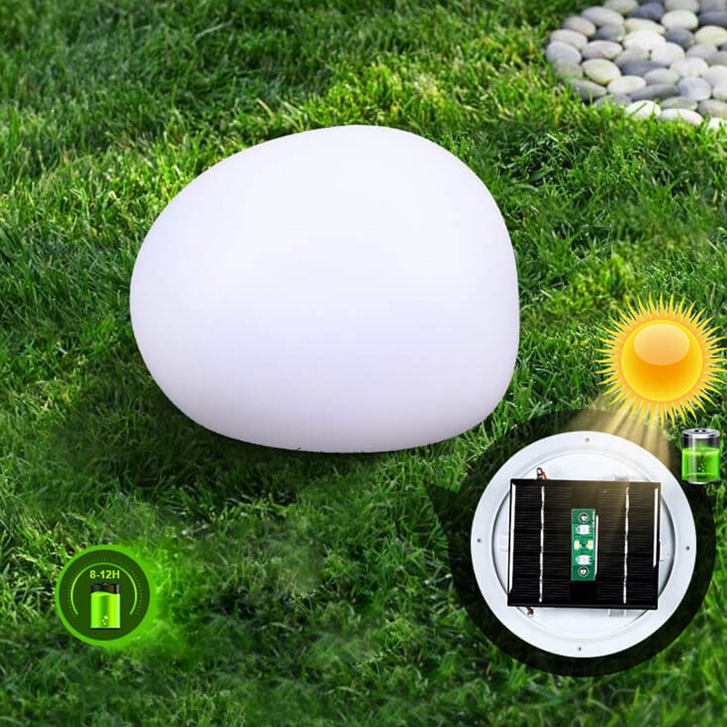 Outdoor Lawn Light shown in product gallery view 9.