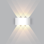 Outdoor Wall Light | Waterproof Integrated LED, Aluminum, Black Or White