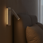 Reading Wall Light | Rotatable Adjustable LED, Metal, Black Or White
