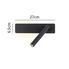 Reading Wall Light | Rotatable Adjustable LED, Metal, Black Or White
