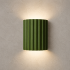Ribbed resin up and down wall lamp product view 7