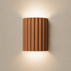 Ribbed resin up and down wall lamp product view 8