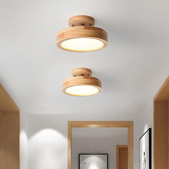 Semi Flush Mount Ceiling Light shown in product gallery view 3.