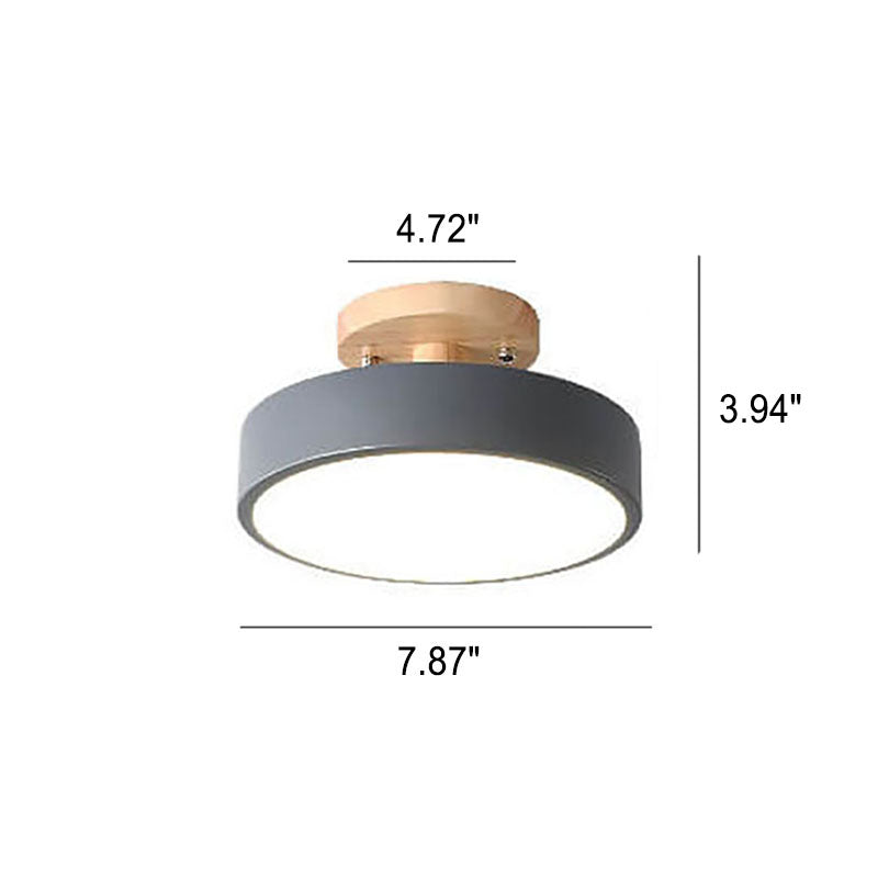 Semi Flush Mount Ceiling Light shown in product gallery view 9.