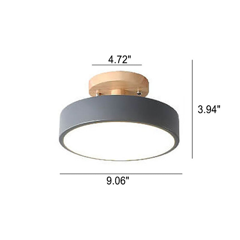 Semi Flush Mount Ceiling Light shown in product gallery view 10.