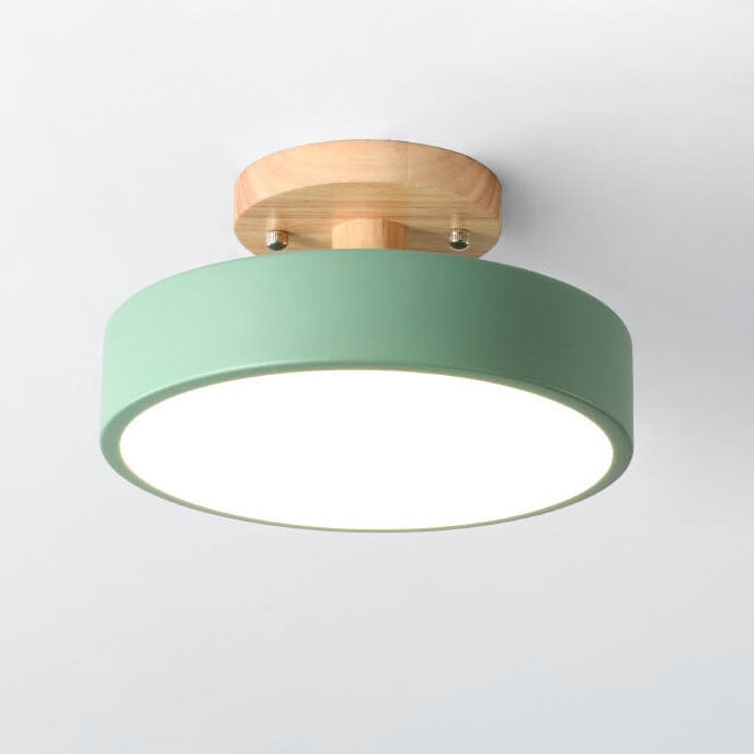 Semi Flush Mount Ceiling Light shown in product gallery view 14.