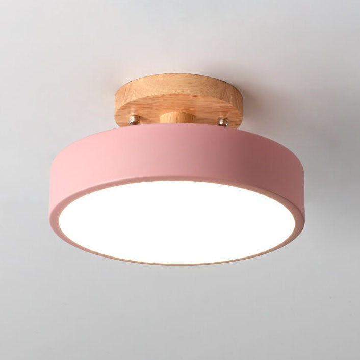 Semi Flush Mount Ceiling Light shown in product gallery view 16.