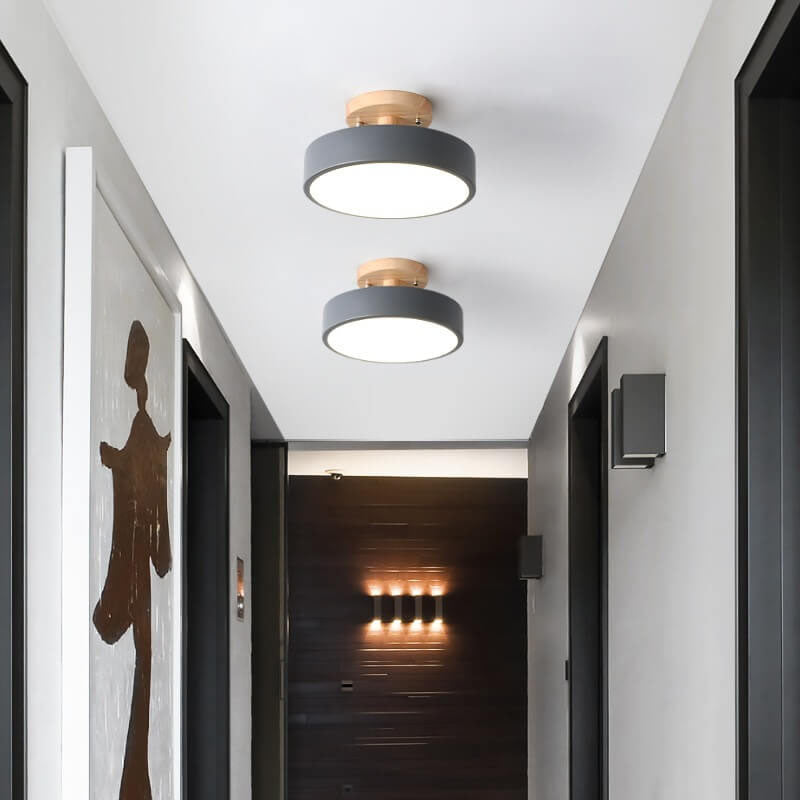 Semi Flush Mount Ceiling Light shown in product gallery view 18.