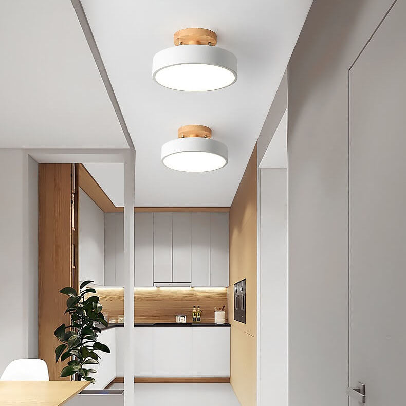 Semi Flush Mount Ceiling Light shown in product gallery view 19.