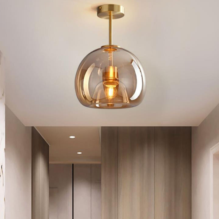 Semi Flush Mount Ceiling Light shown in product gallery view 2.