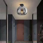 Semi Flush Mount Ceiling Light shown in product gallery view 3.