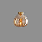 Semi Flush Mount Ceiling Light shown in product gallery view 11.