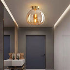 Semi Flush Mount Ceiling Light shown in product gallery view 14.