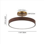 Semi Flush Mount Ceiling Light shown in product gallery view 6.