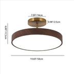 Semi Flush Mount Ceiling Light shown in product gallery view 8.