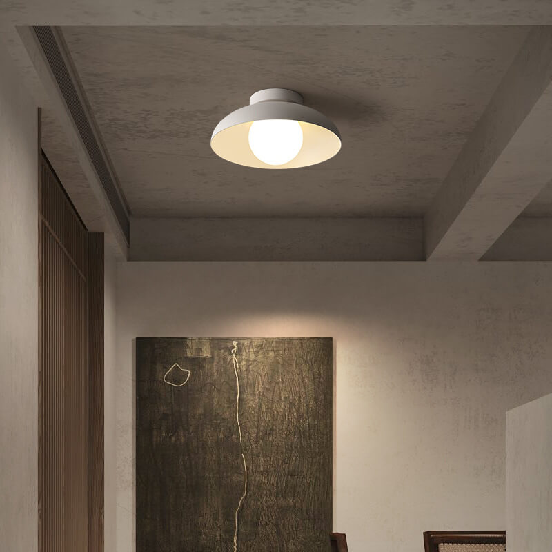 Semi Flush Mount Ceiling Light shown in product gallery view 1.