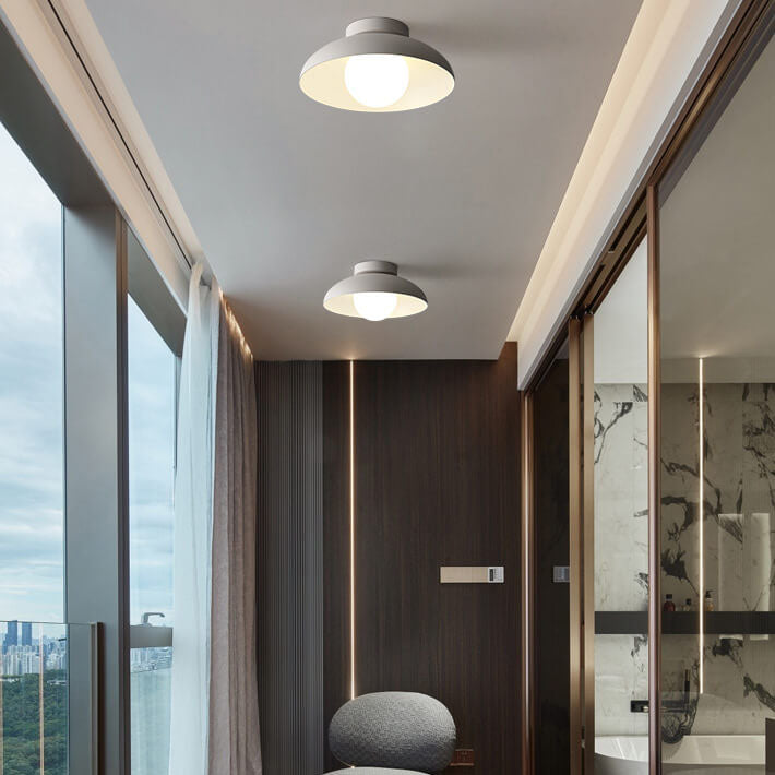 Semi Flush Mount Ceiling Light shown in product gallery view 10.