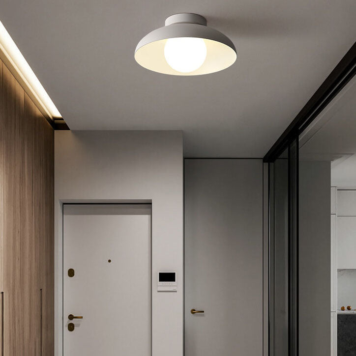 Semi Flush Mount Ceiling Light shown in product gallery view 11.