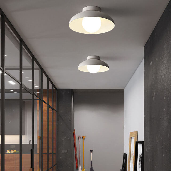 Semi Flush Mount Ceiling Light shown in product gallery view 12.