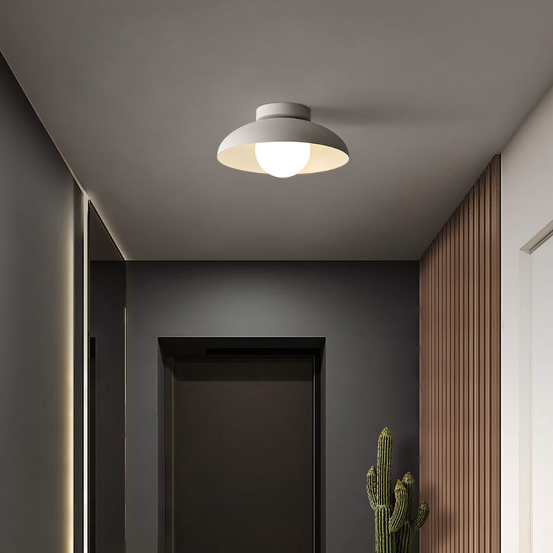 Semi Flush Mount Ceiling Light shown in product gallery view 3.