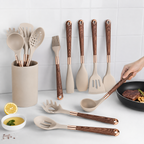 Silicone kitchen utensil set, gallery view 2.