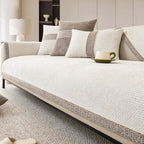 Sofa Cover | Nonslip Linen Texture, Polyester, Multiple Modern Colors