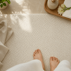 Geometric absorbent door mat in a modern entryway - product image 5