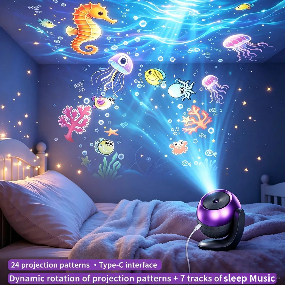 Ocean holiday projector light product view 4
