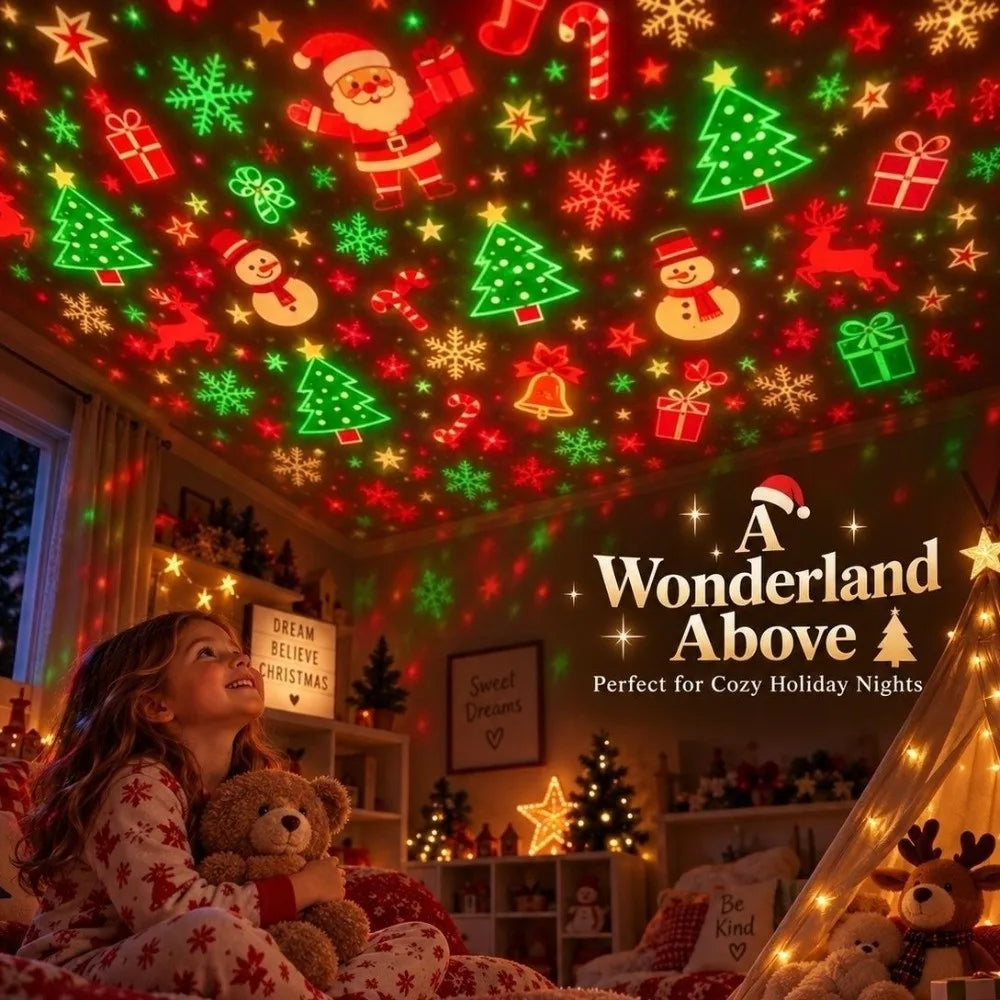 Christmas tree projector light product view 1