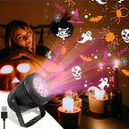 USB holiday projector light, pattern and product view 3