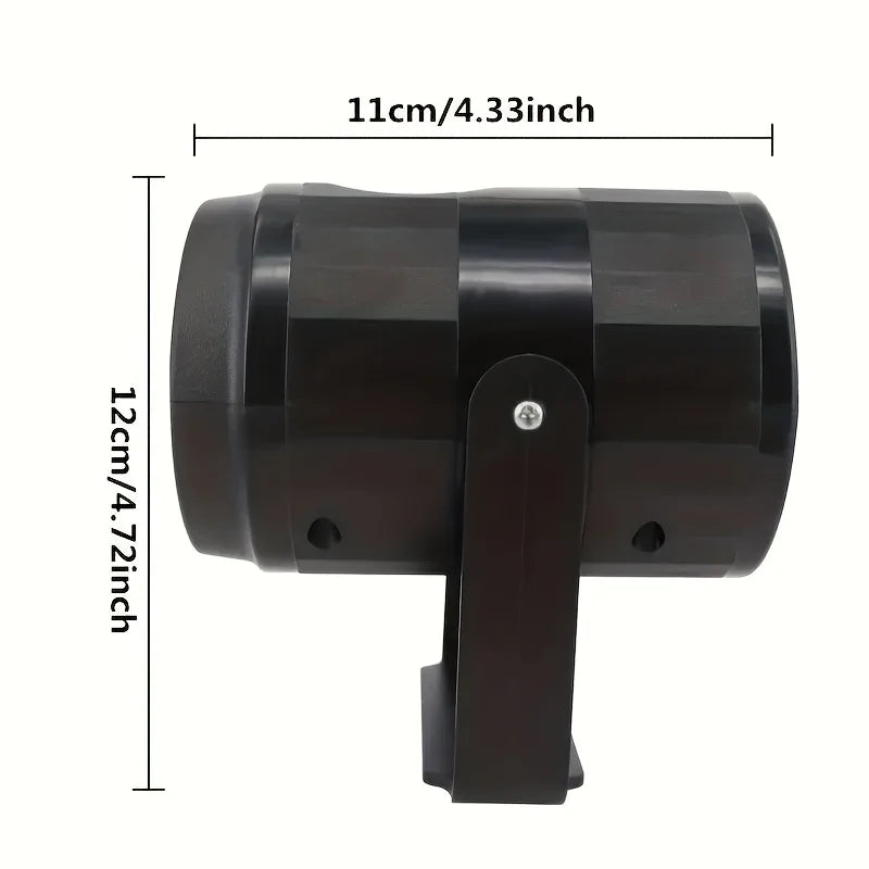 USB holiday projector light, pattern and product view 6