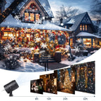 USB holiday projector light, pattern and product view 5
