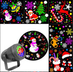 Christmas holiday projector pattern