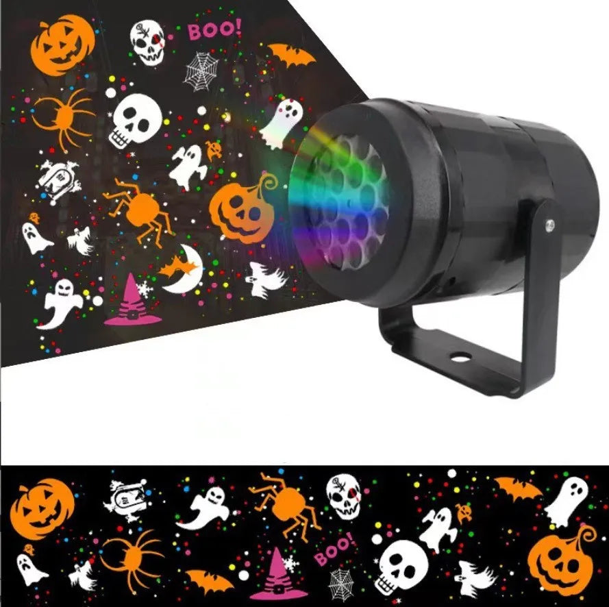 Halloween holiday projector pattern