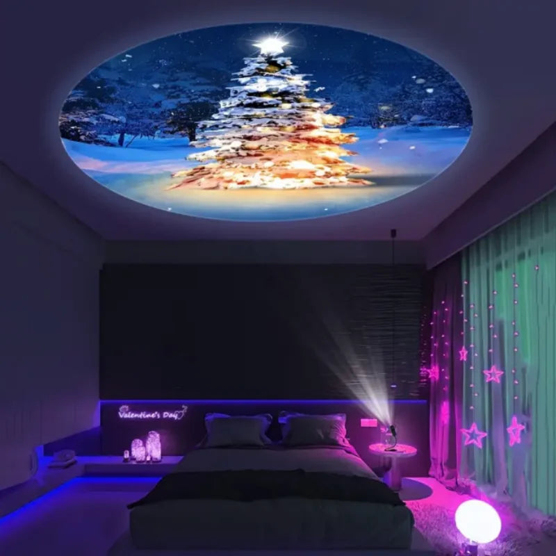 USB Christmas projector light product view 3
