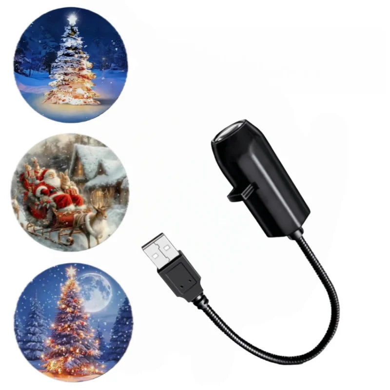 USB Christmas projector light product view 7