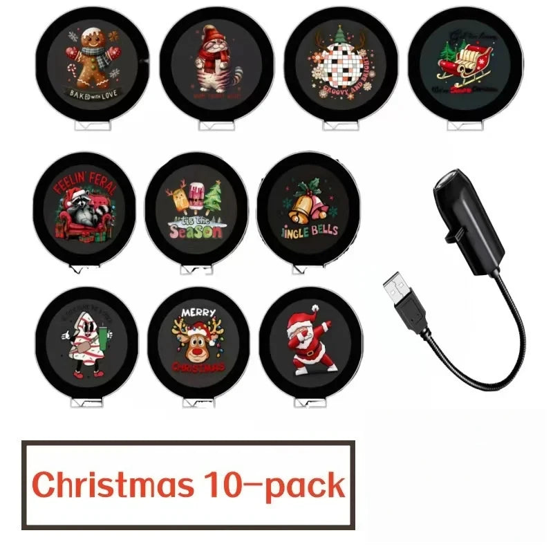 USB Christmas projector light product view 8