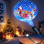 USB Christmas projector light product view 4