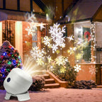 Rotating Christmas projector light product view 1