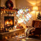 Rotating Christmas projector light product view 4