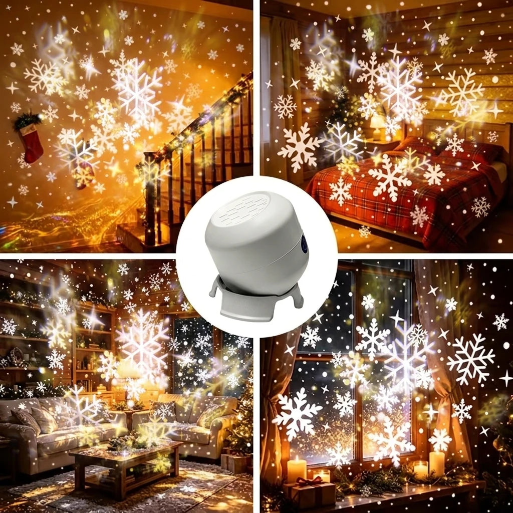 Rotating Christmas projector light product view 6