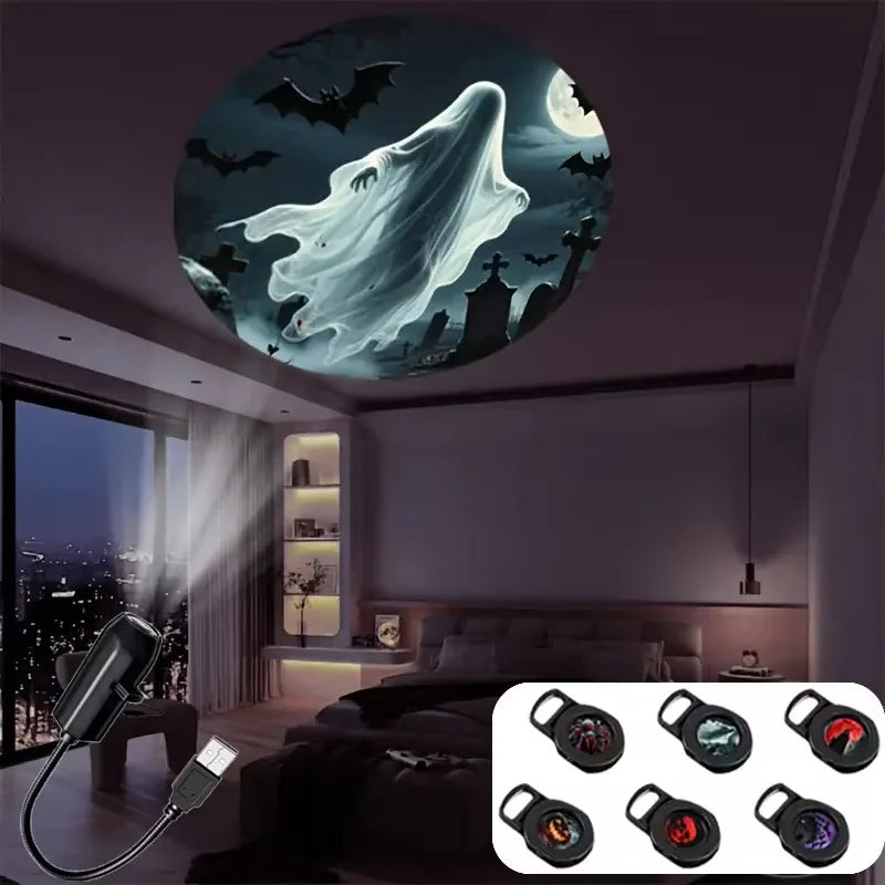 Holiday pattern projector light product view 2