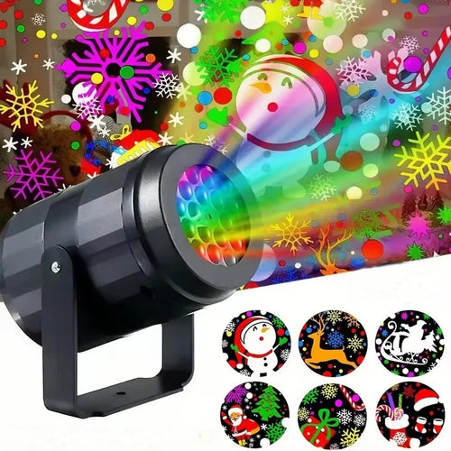 16 pattern Christmas projector light view 1