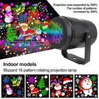 16 pattern Christmas projector light view 2