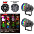 16 pattern Christmas projector light view 5