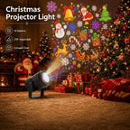 Dynamic Christmas projector light view 1