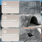 12V heated car blanket close-up details