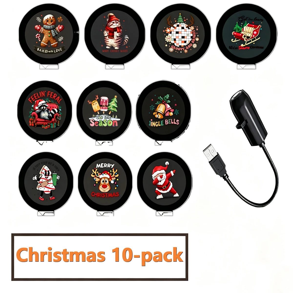 USB holiday projector variant